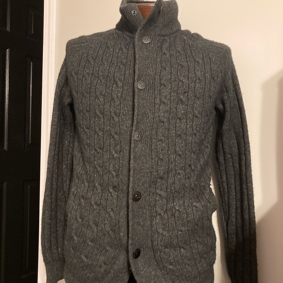 Express Other - 𝅺Mens Express wool sweater button up cardigan size Med